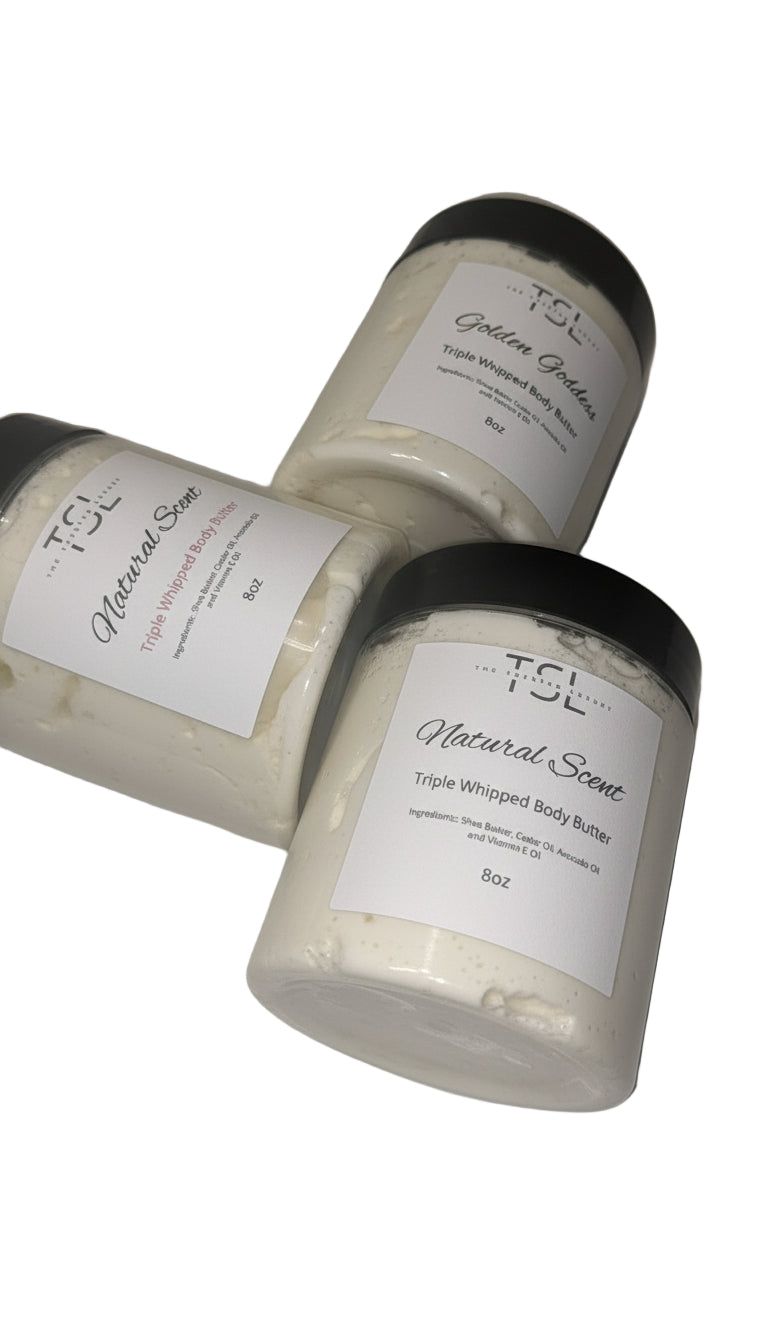 Triple whipped body butter